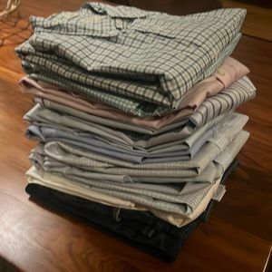Selection of mens dress shirts in good condition